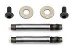 Team Associated TC7.1 Shock Shafts, Sterling Silver