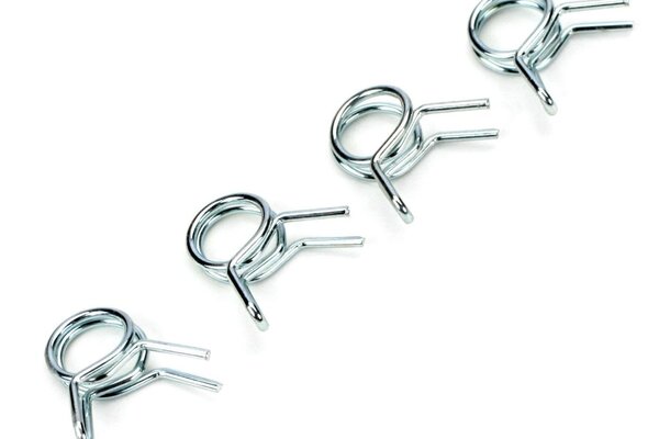 Dubro Fuel Line Clips for Large 1/8" Inner Diameter Tubing