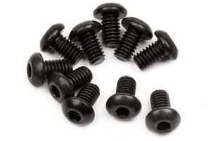 HPI Racing Button Head Screw M2.5X4mm (Hex Socket/10pcs) HPI Racing Button Head Screw M2.5X4mm (Hex Socket/10pcs)