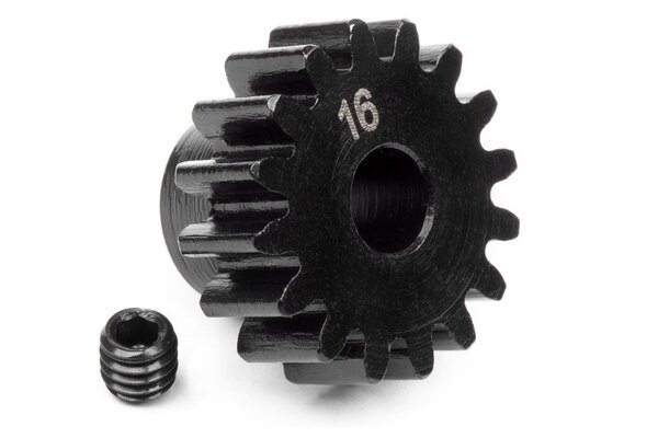 HPI Racing Pinion Gear 16 Tooth (1M/5mm Shaft)