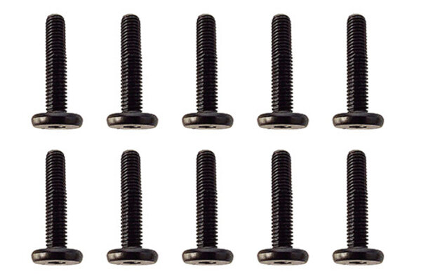 Team Associated Screws, M3x0.5x16mm LP SHCS, Black