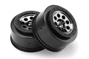 HPI Racing Mk.8 V2 SCT Wheel Black Chrome (4.5mm Offset/2pcs)