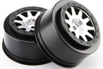 HPI Racing Mk.10 V2 SCT Wheel Matt Chrome (4.5mm Offset/2pcs)