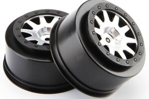 HPI Racing Mk.10 V2 SCT Wheel Matt Chrome (4.5mm Offset/2pcs)
