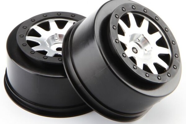 HPI Racing Mk.10 V2 SCT Wheel Matt Chrome (4.5mm Offset/2pcs)