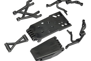 HPI Racing Front Skid Plate Set Super 5SC Flux