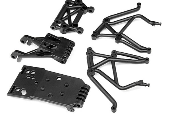 HPI Racing Rear Skid Plate Set Super 5SC Flux