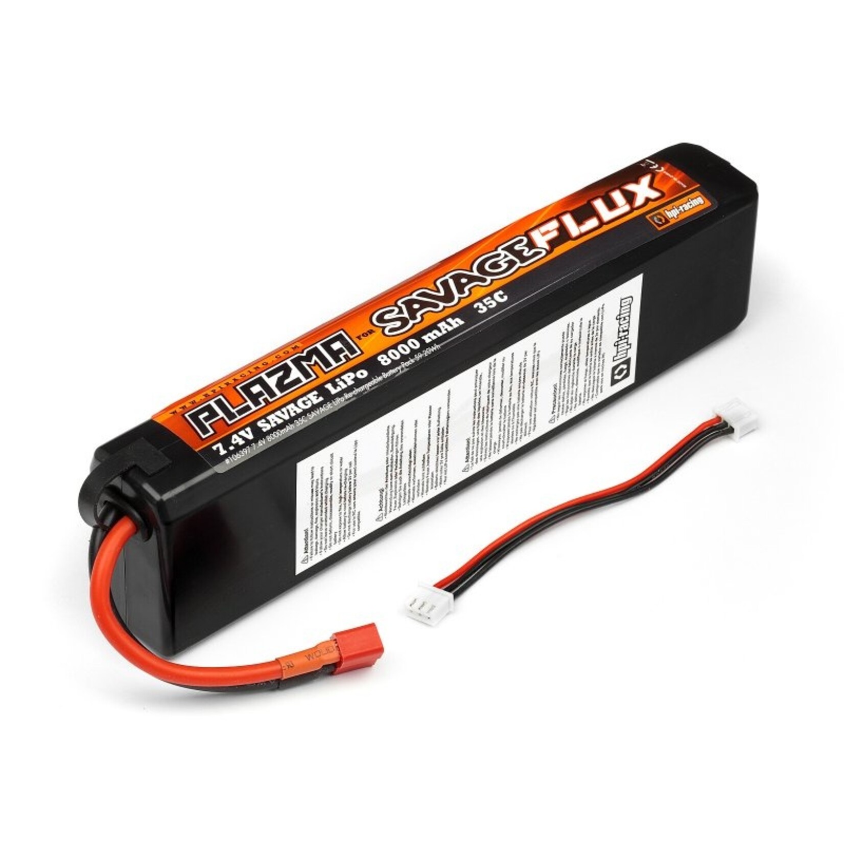 HPI Racing Plazma 7.4V 8000Mah 35C Lipo Battery Pack 59.2Wh