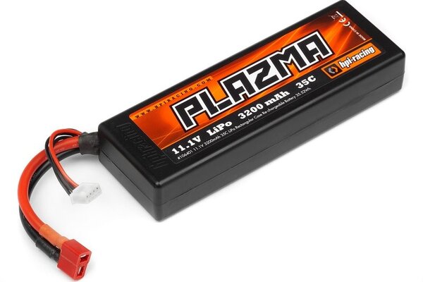 HPI Racing Plazma 11.1V 3200Mah 35C Lipo Battery Pack 35.52Wh