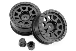 HPI Racing CR-10 Wheel 1.9 (Black/2pcs) Venture Toyota