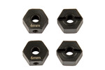 Team Associated FT Enduro Wheel Hexes, 6mm, Steel