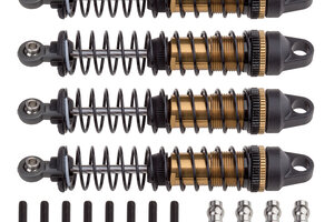 Team Associated FT Shock Set, 10x90mm, for Enduro Trucks
