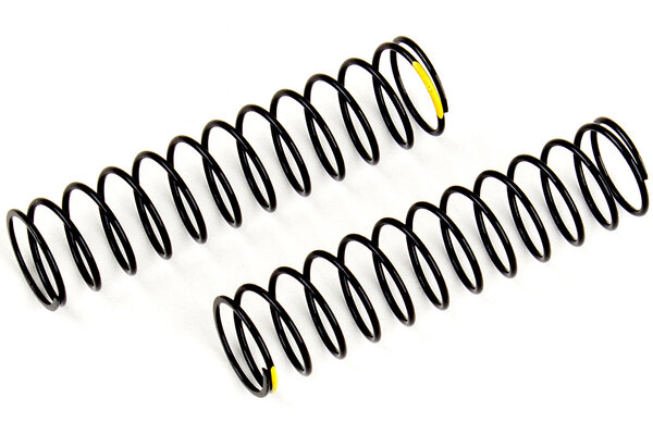 Team Associated Shock Springs, Yellow, 2.47 lb/in, L63mm