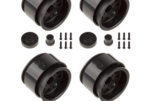 Team Associated Enduro Method 701 Trail Series Wheels, 1.9in, Black