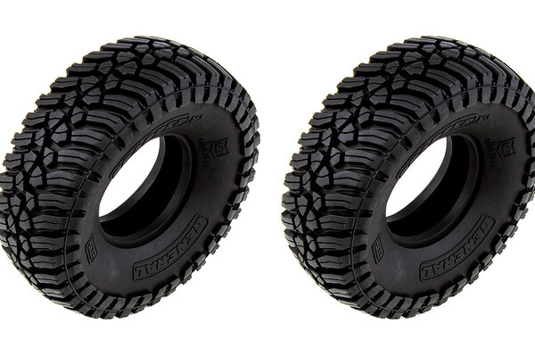 Team Associated General Grabber X3 Tires, 1.9in, 4.65in Dia