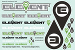 Team Associated Element Decal Sheet