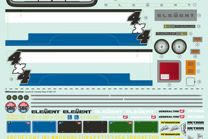 Team Associated Trailwalker Body Decals