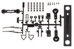 Team Associated Trailwalker Body Accessories, Black