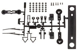 Team Associated Trailwalker Body Accessories, Black