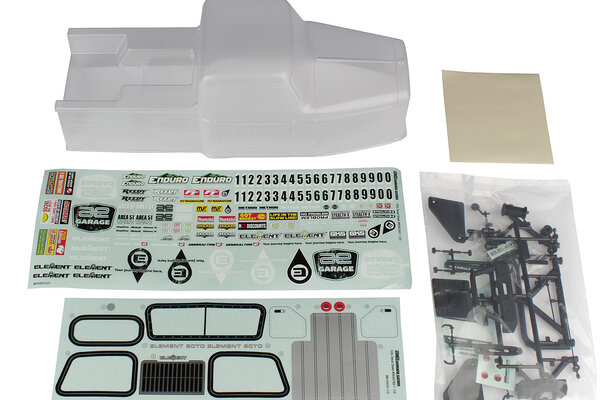Team Associated Enduro Ecto Body Set, Clear