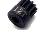 Hot Racing 12T 48P Hardened Steel Pinion, 1/8 Bore