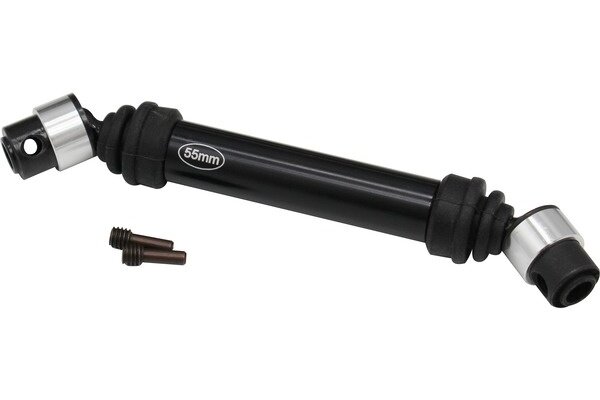 Hot Racing Light Weight Metal CV Splined Drive Shaft, 110-135mm
