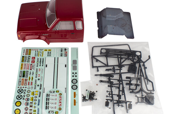 Team Associated Sendero HD Body Set, Red