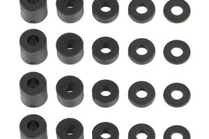Team Associated Spacer Set, 3x7mm, Plastic Team Associated Spacer Set, 3x7mm, Plastic