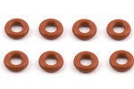 Team Associated O Rings, Red Silicone