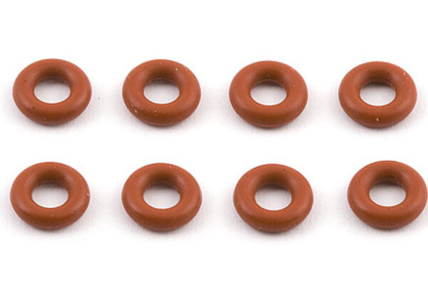 Team Associated O Rings, Red Silicone