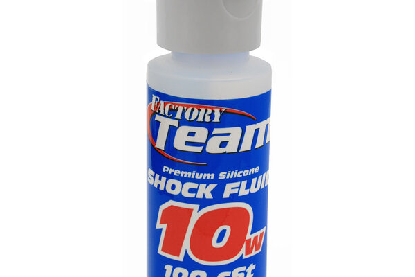Team Associated 10Wt Silicone Shock Oil, 2oz