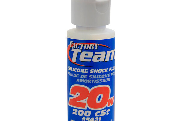 Team Associated 20Wt Silicone Shock Oil, 2oz