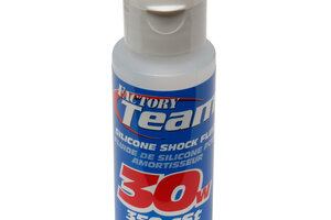 Team Associated 30Wt Silicone Shock Oil, 2oz