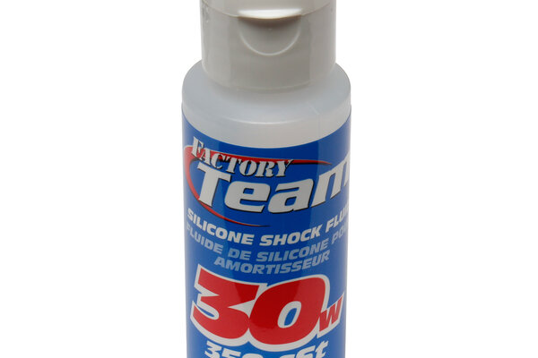 Team Associated 30Wt Silicone Shock Oil, 2oz