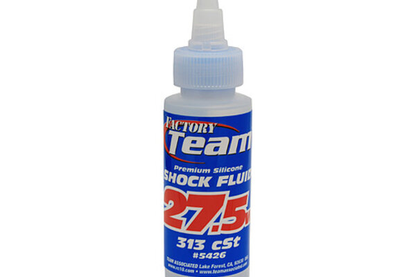 Team Associated 27.5Wt Silicone Shock Oil, 2oz