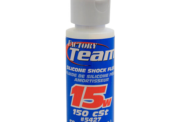 Team Associated 15Wt Silicone Shock Oil, 2oz