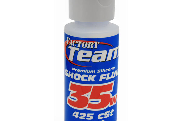 Team Associated 35Wt Silicone Shock Oil, 2oz