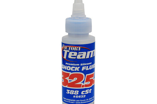 Team Associated 32.5Wt Silicone Shock Oil, 2oz