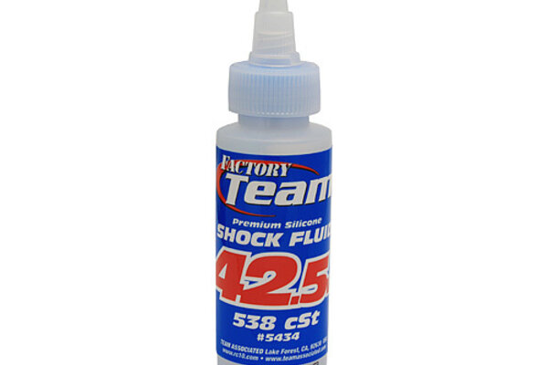 Team Associated 42.5Wt Silicone Shock Oil, 2oz