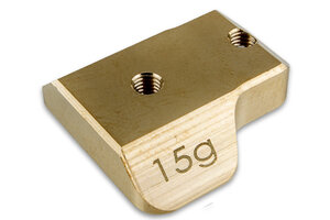 Team Associated RC8B3.1 FT Chassis Weight, 15g