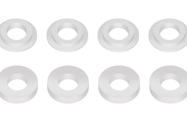 Team Associated Shock Seal Bushing Set for RC8B3.1