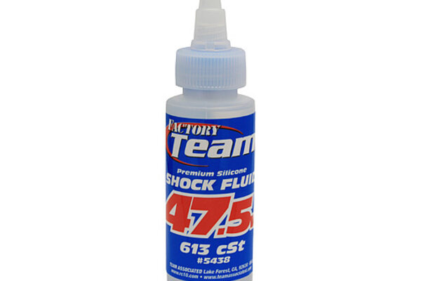 Team Associated ASC5438 47.5Wt Silicone Shock Oil, 2oz