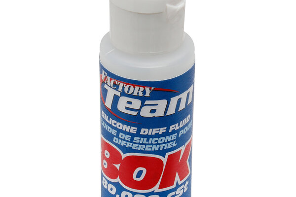 Team Associated ASC5448  Silicone Diff Fluid 80,000 cSt, 2oz