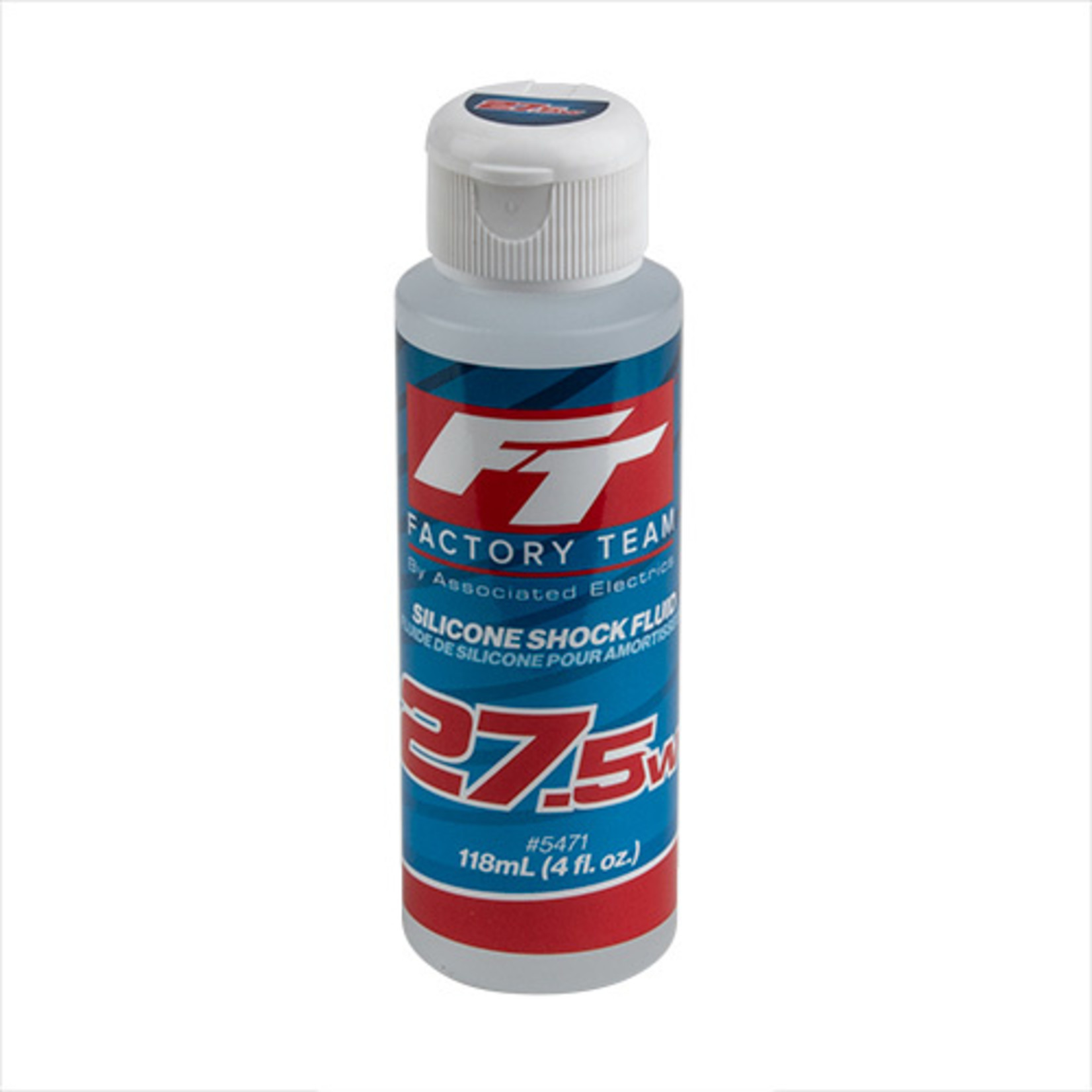 Team Associated 27.5Wt Silicone Shock Oil, 4oz Bottle (313 cSt)