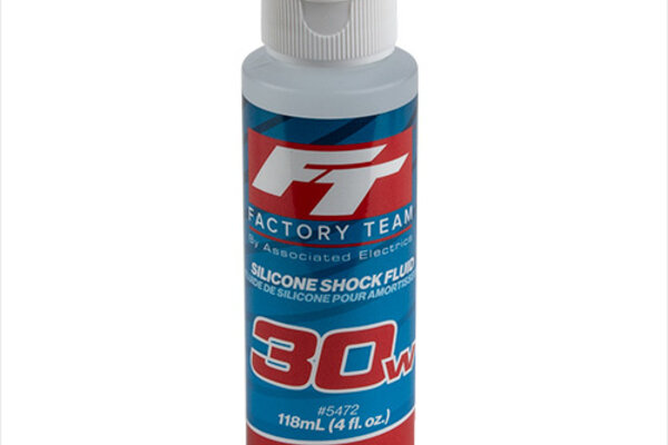 Team Associated 30Wt Silicone Shock Oil, 4oz Bottle (350 cSt)