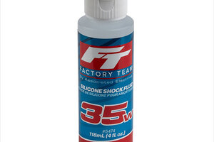 Team Associated 35Wt Silicone Shock Oil, 4oz Bottle (425 cSt)