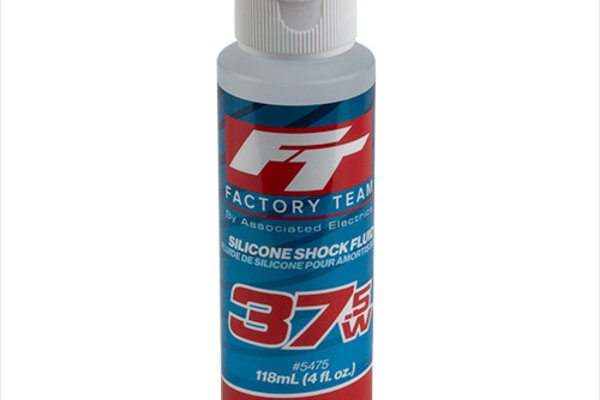 Team Associated 37.5Wt Silicone Shock Oil, 4oz Bottle (463 cSt)