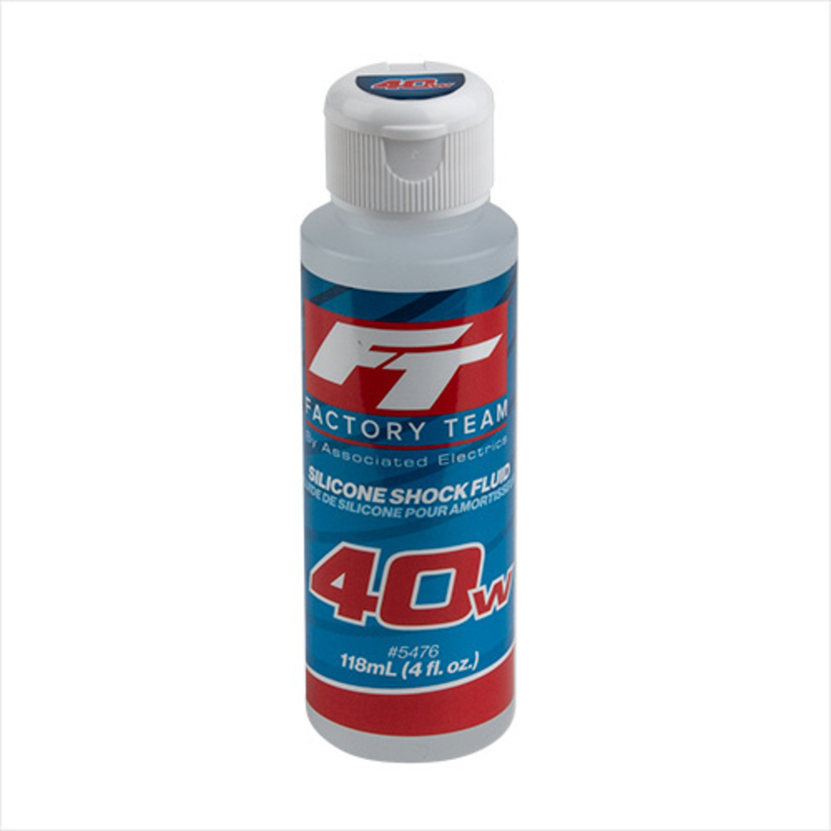 Team Associated ASC5476 40Wt Silicone Shock Oil, 4oz Bottle (500 cSt)