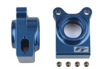 Team Associated RC10B74.1 FT Rear Hubs, Blue Aluminum