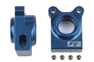 Team Associated RC10B74.1 FT Rear Hubs, Blue Aluminum Team Associated RC10B74.1 FT Rear Hubs, Blue Aluminum